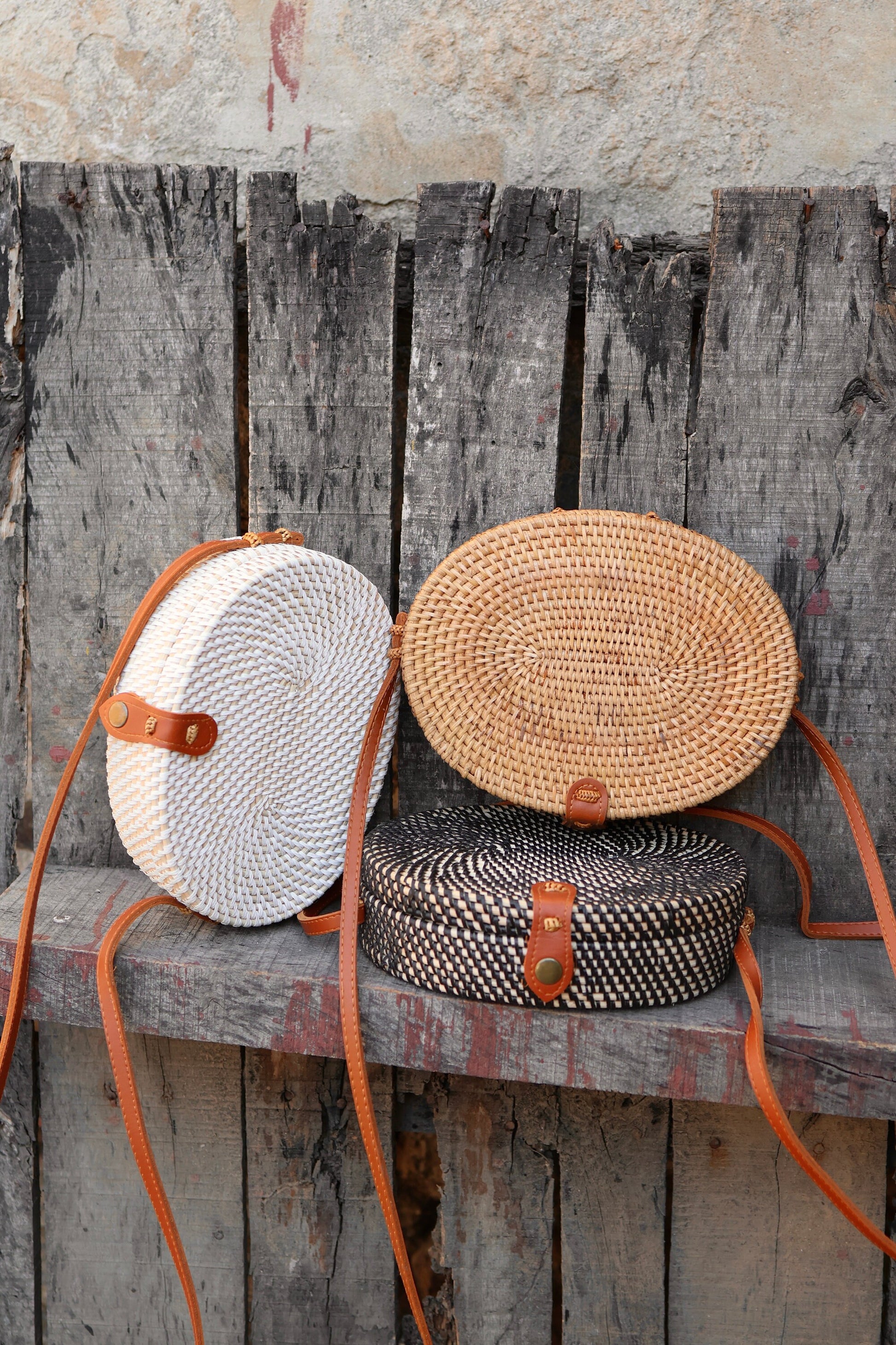 Oval Rattan Bags, Bali Bag, Braided Straw Bag, Woven Crossbody Purse, Bali Sling Bags, Bohemian Rattan Bags, Gift for her