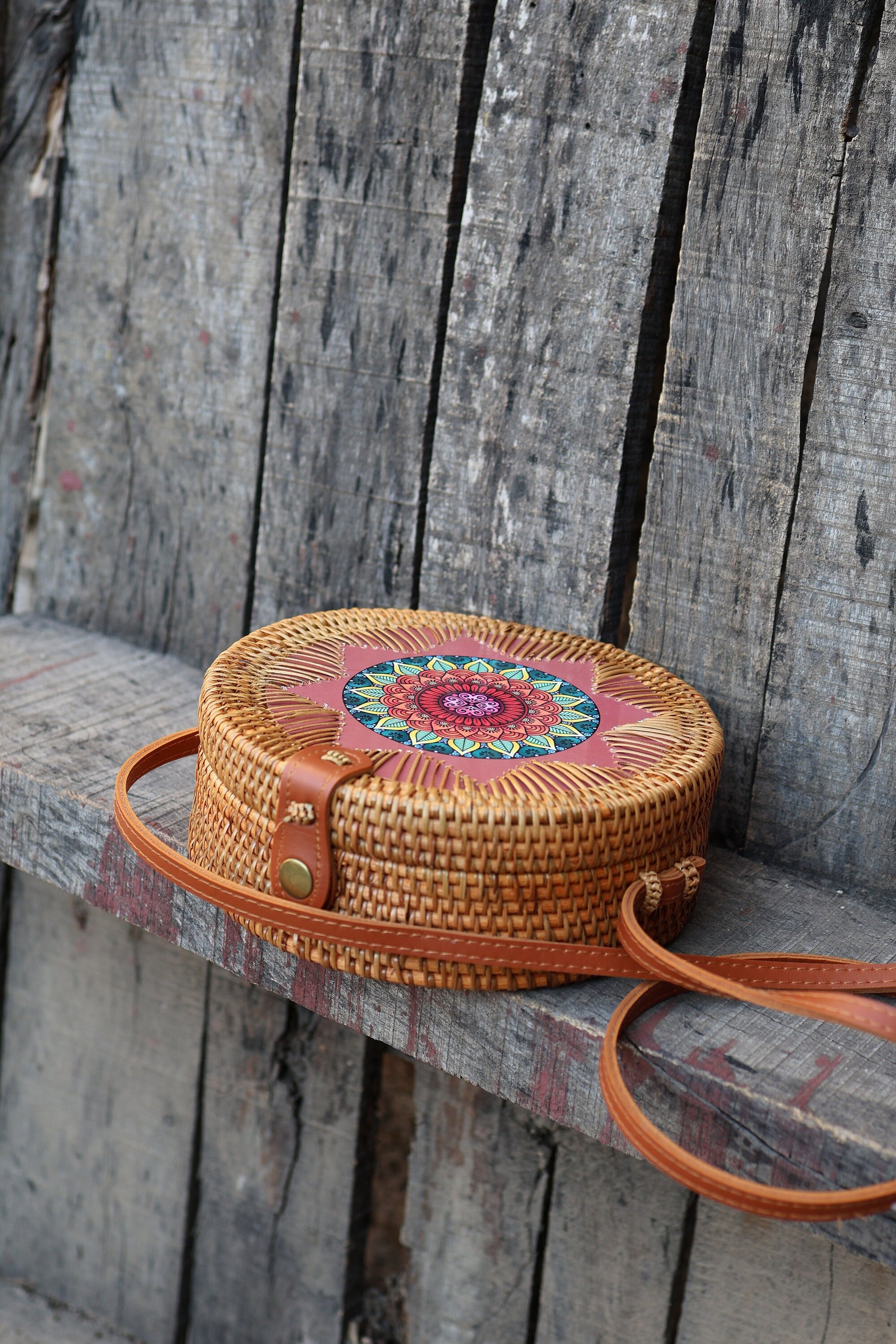 Round Rattan Bags, Bali Bag, Braided Straw Bag, Woven Crossbody Purse, Bali Sling Bags, Bohemian Rattan Bags, Gift for her