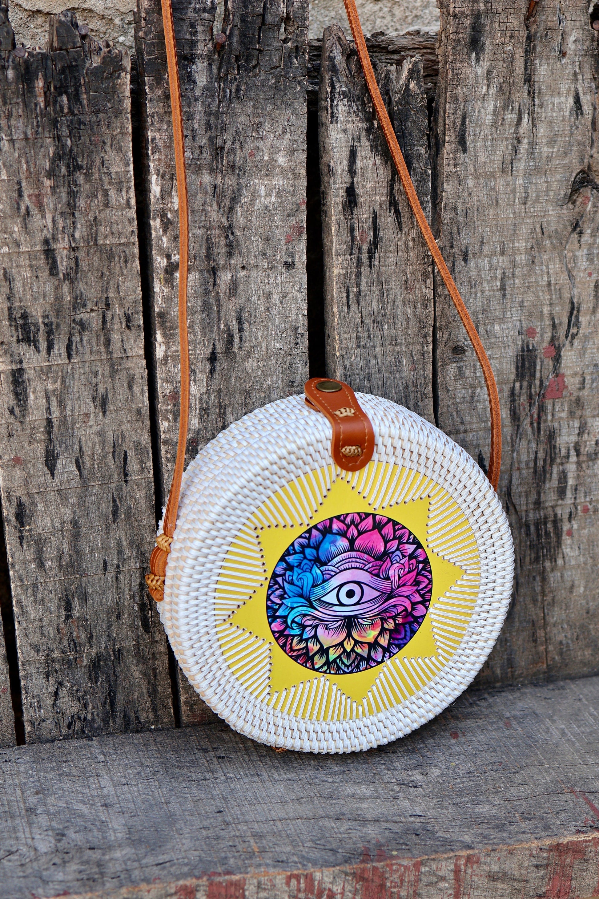 Round Rattan Bags, Bali Bag, Braided Straw Bag, Woven Crossbody Purse, Bali Sling Bags, Bohemian Rattan Bags, Gift for her