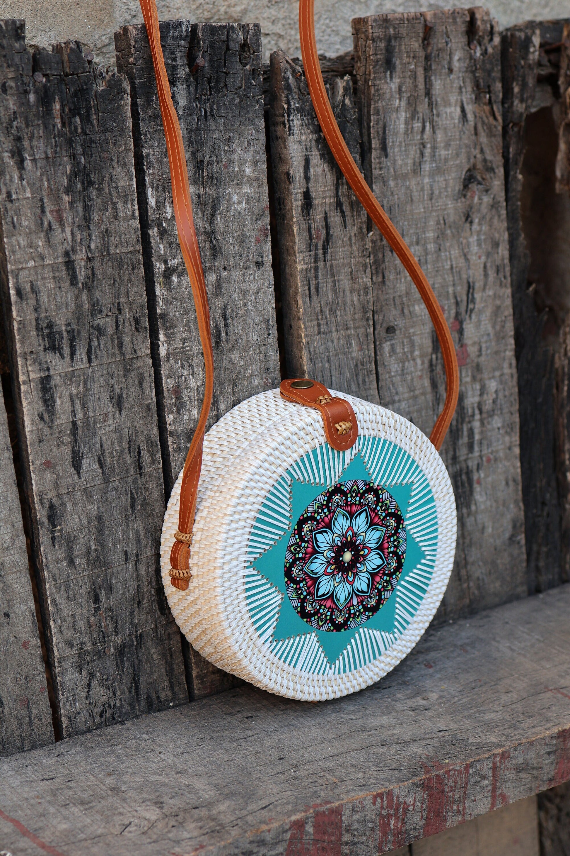 Round Rattan Bags, Bali Bag, Braided Straw Bag, Woven Crossbody Purse, Bali Sling Bags, Bohemian Rattan Bags, Gift for her