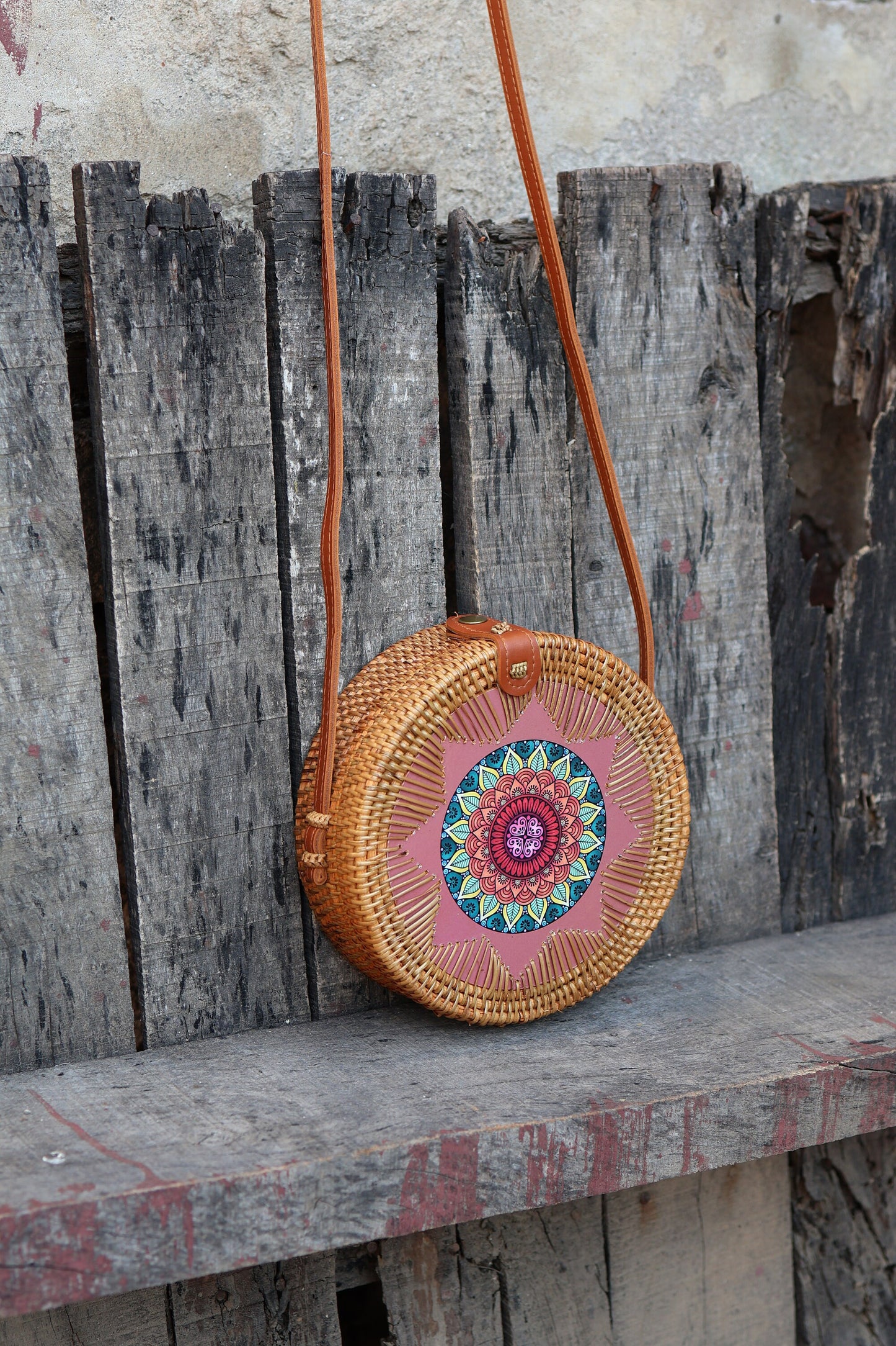 Round Rattan Bags, Bali Bag, Braided Straw Bag, Woven Crossbody Purse, Bali Sling Bags, Bohemian Rattan Bags, Gift for her