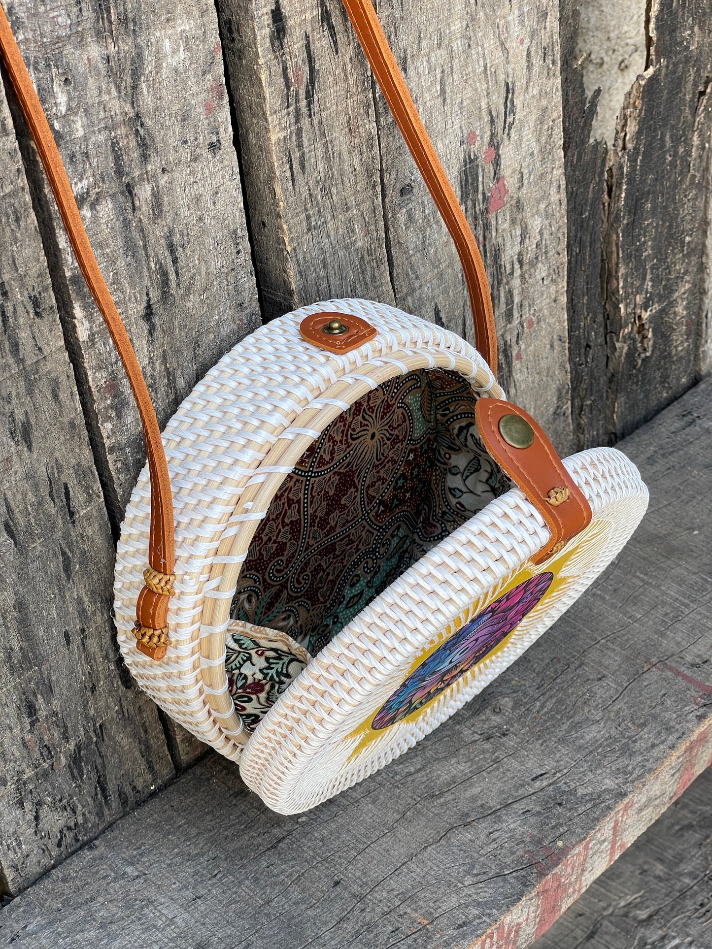 Round Rattan Bags, Bali Bag, Braided Straw Bag, Woven Crossbody Purse, Bali Sling Bags, Bohemian Rattan Bags, Gift for her